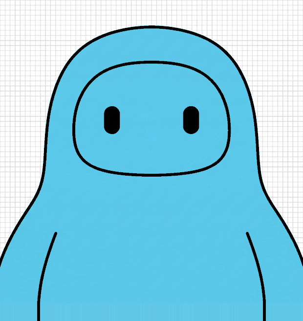 Museum mascot in sky